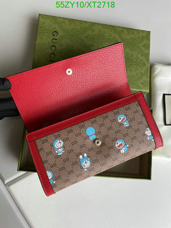 Gucci Bag-(4A)-Wallet-,Code: XT2718,$: 55USD