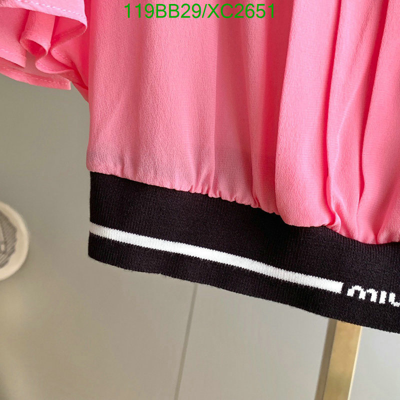 Clothing-MIUMIU, Code: XC2651,$: 119USD