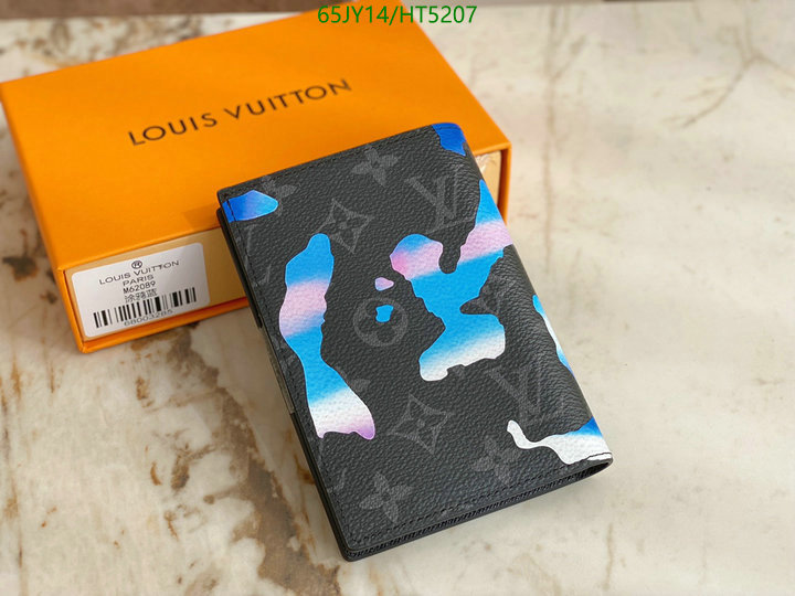 LV Bags-(Mirror)-Wallet-,Code: HT5207,$: 65USD