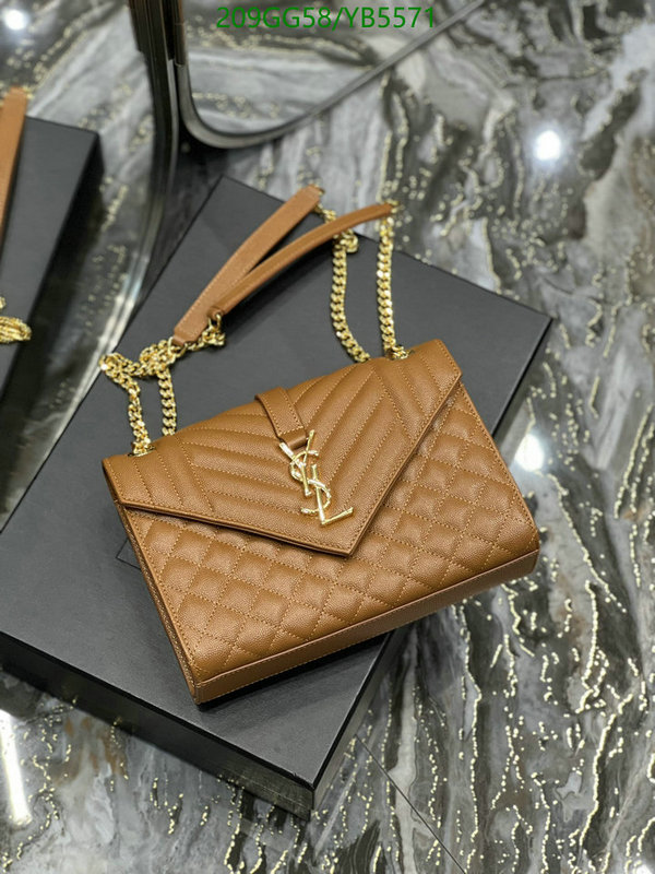 YSL Bag-(Mirror)-Envelope Series,Code: YB5571,$: 209USD