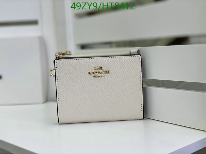 Coach Bag-(4A)-Wallet-,Code: HT8412,$: 49USD