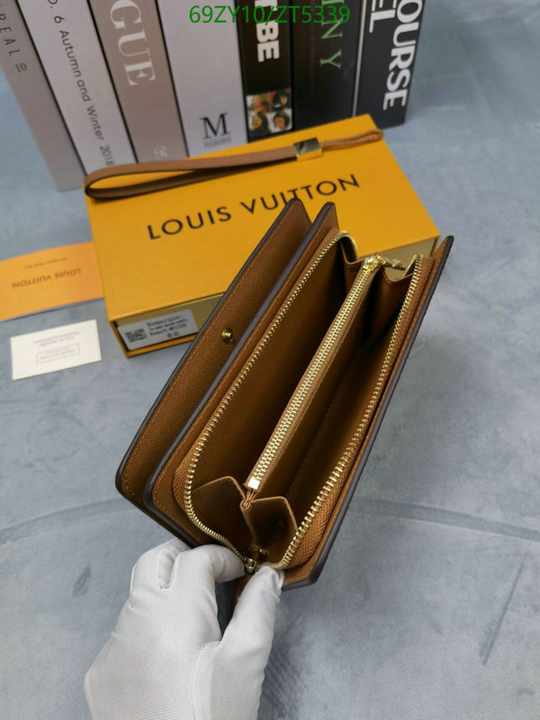 LV Bags-(4A)-Wallet-,Code: ZT5339,$: 69USD