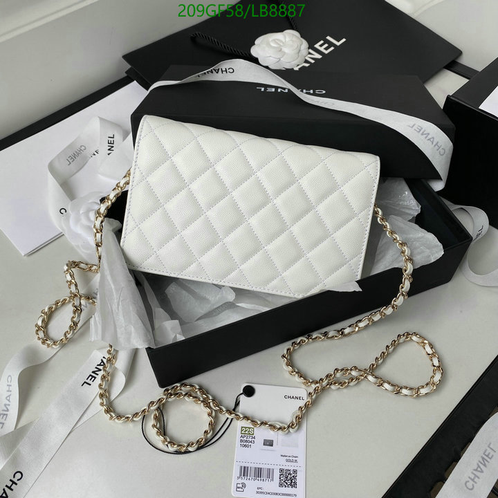 Chanel Bags -(Mirror)-Diagonal-,Code: LB8887,$: 209USD