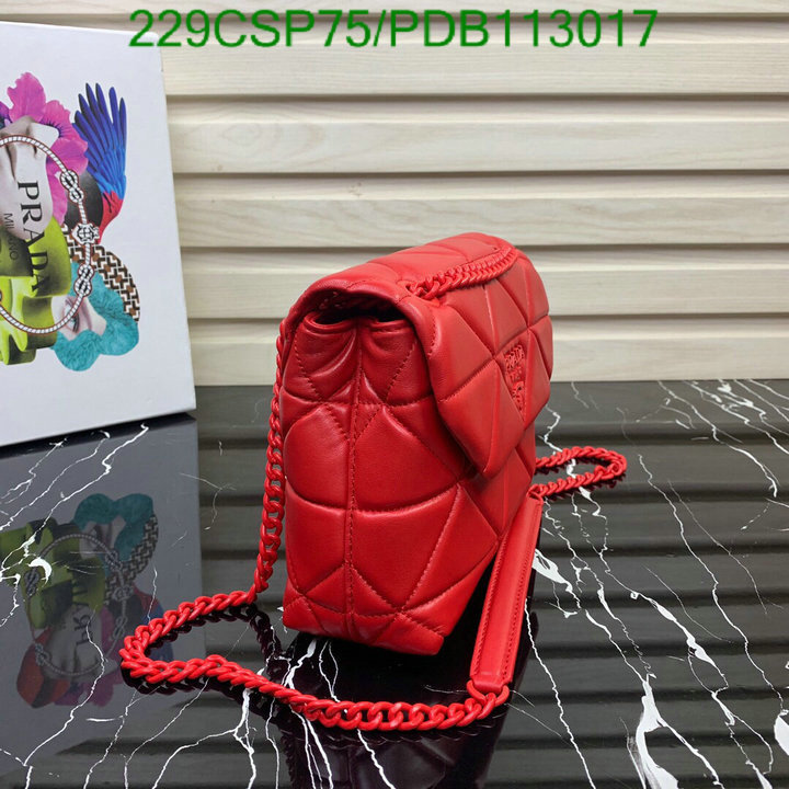 Prada Bag-(Mirror)-Diagonal-,Code: PDB113017,$: 229USD