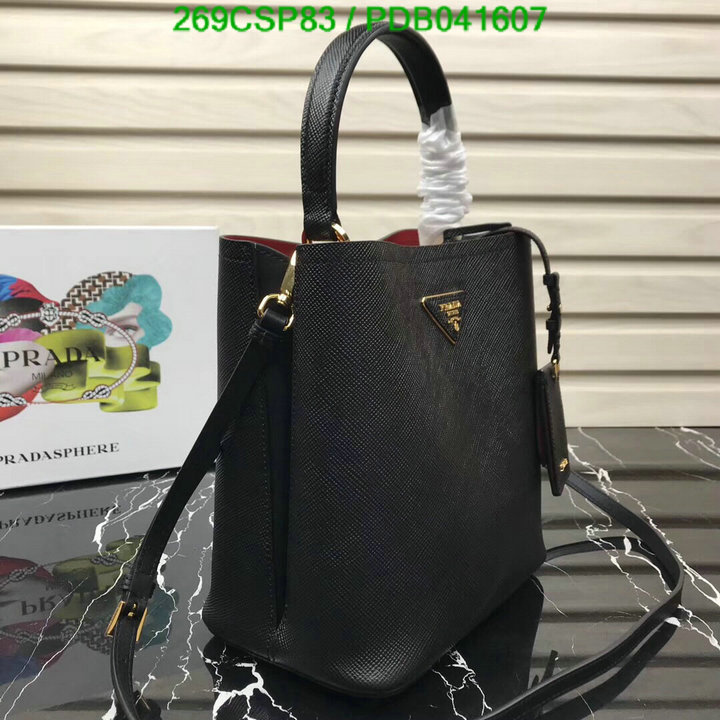 Prada Bag-(Mirror)-Handbag-,Code: PDB041607,$: 269USD