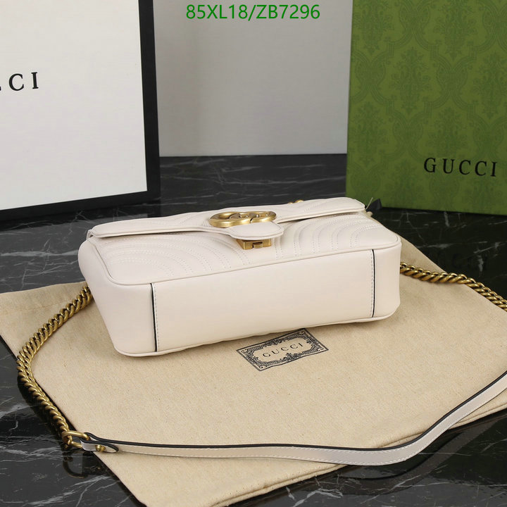 Gucci Bag-(4A)-Marmont,Code: ZB7296,$: 85USD