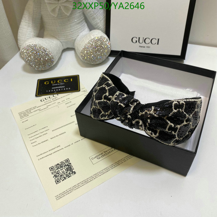 Headband-Gucci, Code: YA2646,$: 32USD