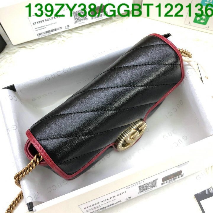 Gucci Bag-(Mirror)-Marmont,Code: GGBT122136,