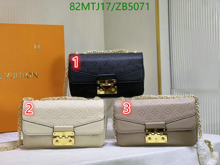 LV Bags-(4A)-Pochette MTis Bag-Twist-,Code: ZB5071,$: 82USD