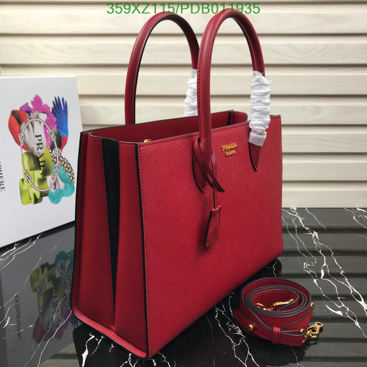 Prada Bag-(Mirror)-Handbag-,Code: PDB011935,$:359USD