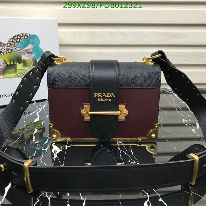 Prada Bag-(Mirror)-Diagonal-,Code: PDB012321,$:299USD