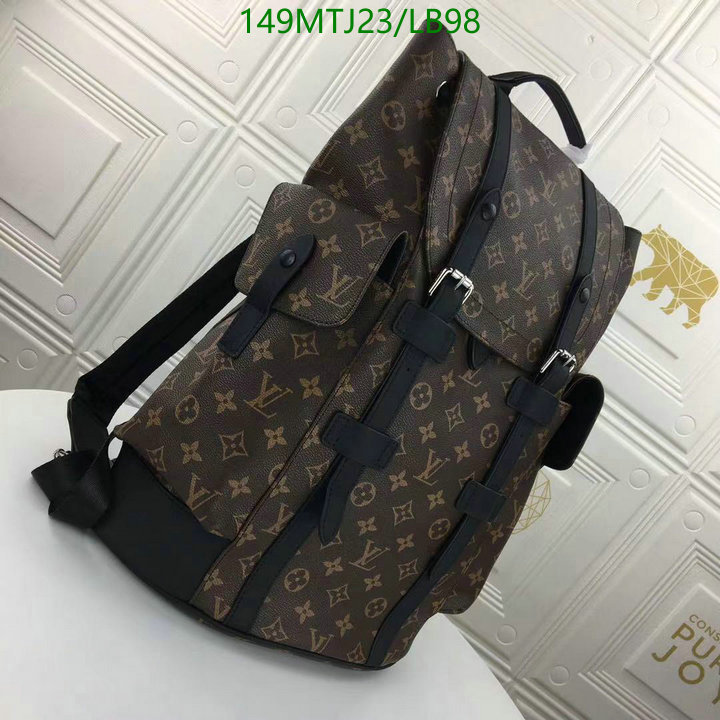 LV Bags-(4A)-Backpack-,Code: LB98,$: 149USD