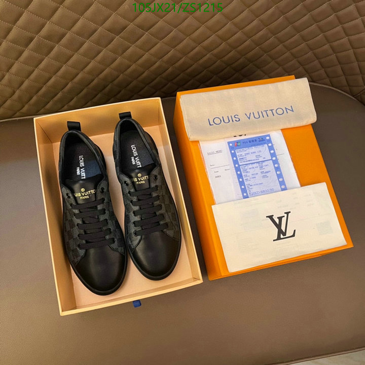 Men shoes-LV, Code: ZS1215,$: 105USD