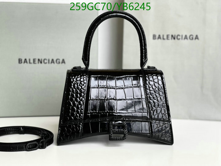 Balenciaga Bag-(Mirror)-Hourglass-,Code: YB6245,$: 259USD