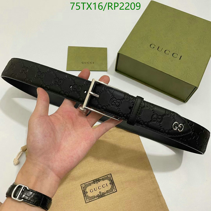 Belts-Gucci, Code: RP2209,$: 75USD