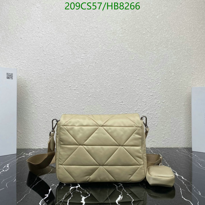 Prada Bag-(Mirror)-Diagonal-,Code: HB8266,$: 209USD