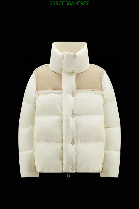 Down jacket Women-Moncler, Code: HC927,$: 219USD