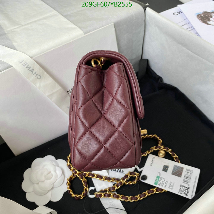Chanel Bags -(Mirror)-Diagonal-,Code: YB2555,$: 209USD