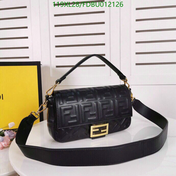 Fendi Bag-(4A)-Baguette-,Code: FDBU012126,$: 119USD