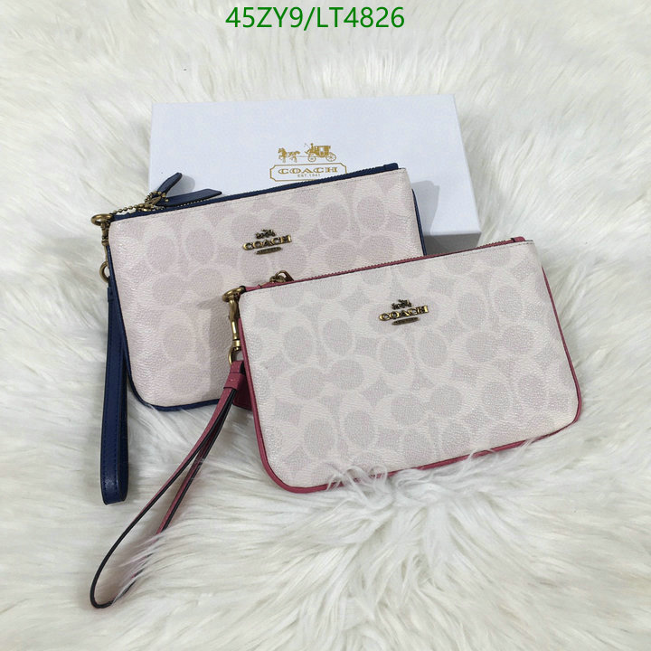 Coach Bag-(4A)-Wallet-,Code: LT4826,$: 45USD