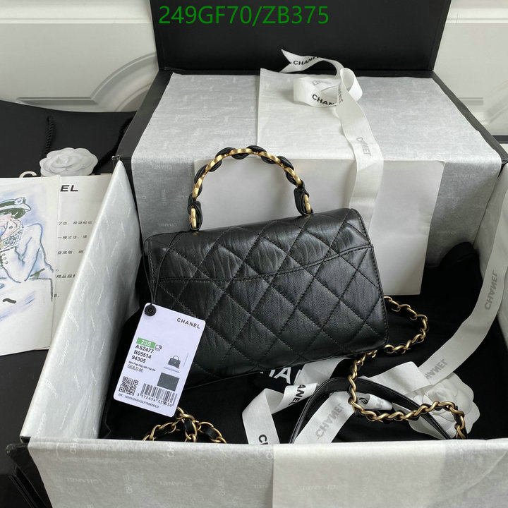 Chanel Bags -(Mirror)-Diagonal-,Code: ZB375,$: 249USD