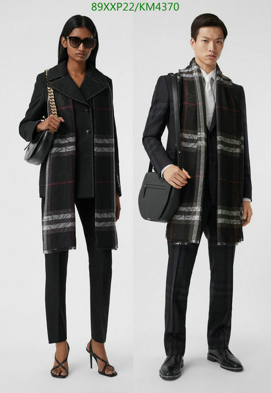 Scarf-Burberry, Code: KM4370,$: 89USD