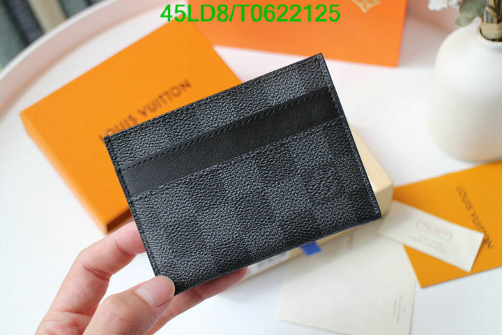 LV Bags-(Mirror)-Wallet-,Code: T0622125,$: 45USD