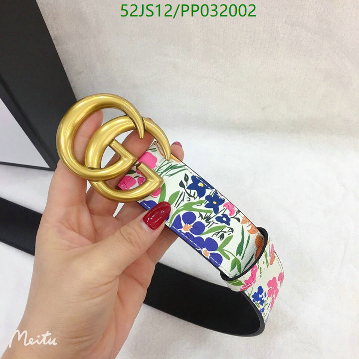 Belts-Gucci, Code: PP032002,$: 52USD