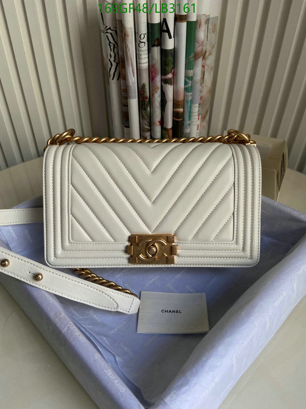 Chanel Bags -(Mirror)-Le Boy,Code: LB3161,$: 169USD