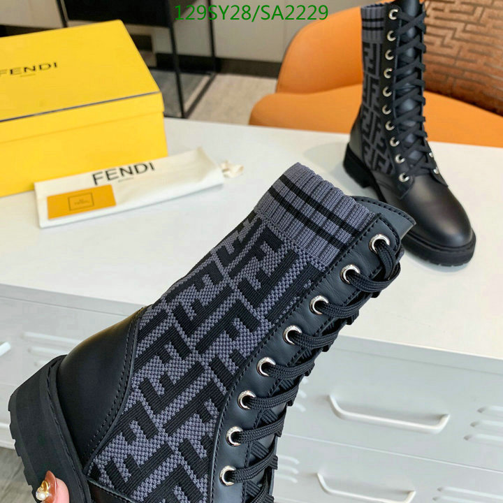 Women Shoes-Fendi, Code: SA2229,$: 129USD