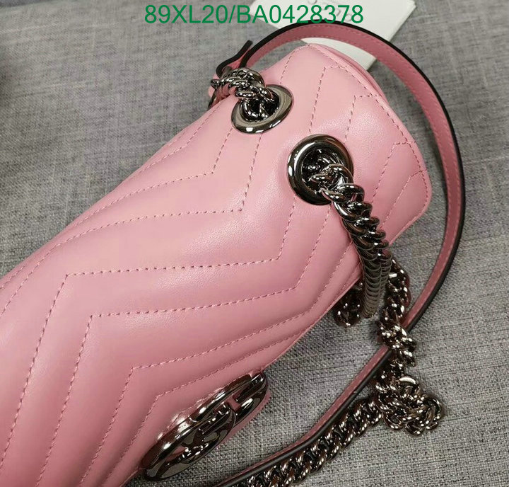 Gucci Bag-(4A)-Marmont,Code:BA0428378,$: 89USD