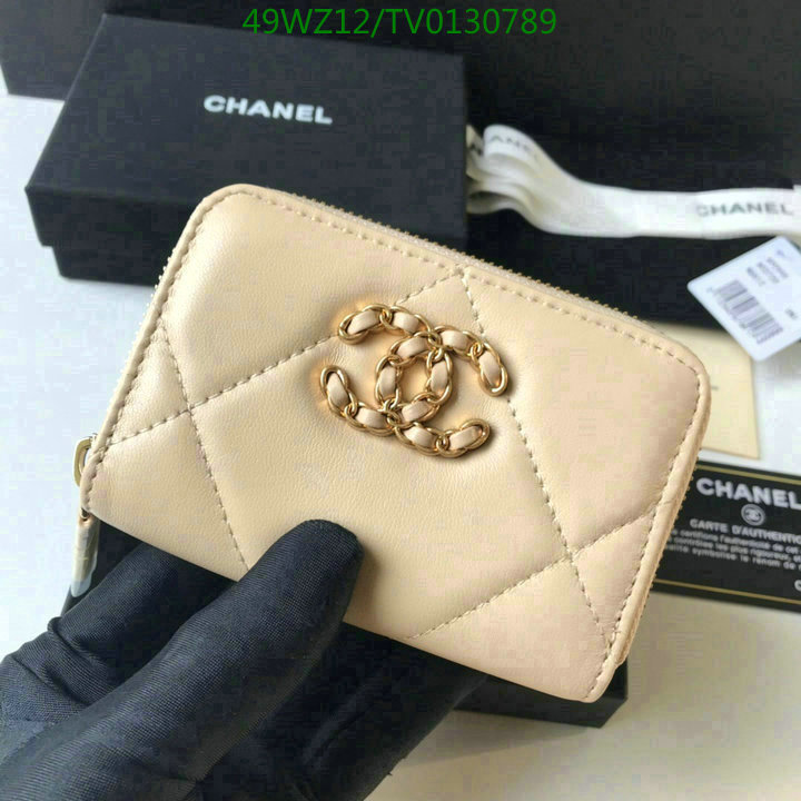 Chanel Bags ( 4A )-Wallet-,Code: TV0130789,$: 65USD