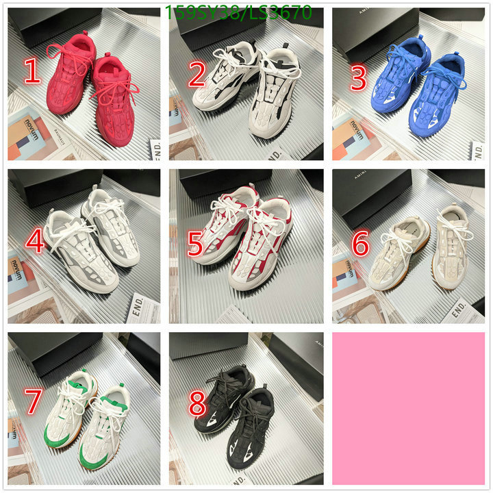 Women Shoes-AMIRI, Code: LS3670,$: 159USD