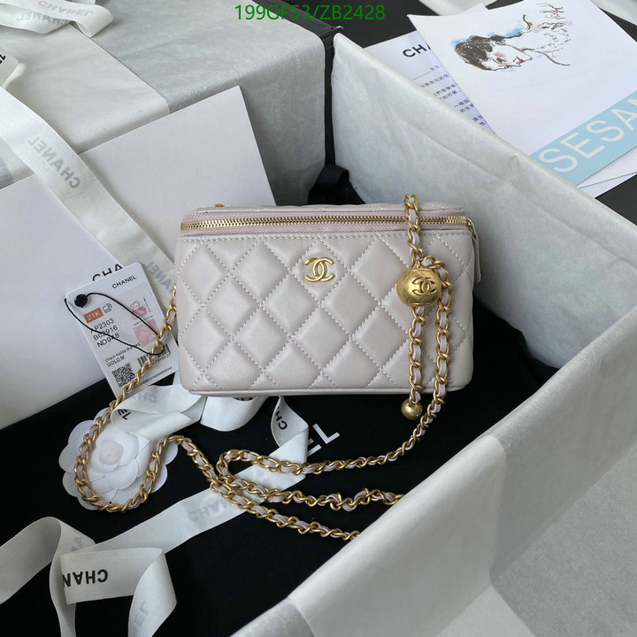 Chanel Bags -(Mirror)-Vanity--,Code: ZB2428,$: 199USD