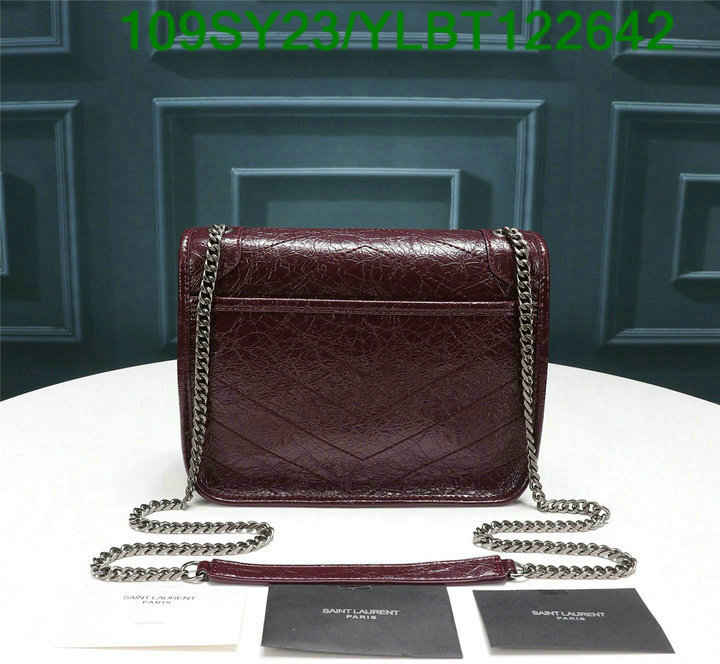 YSL Bag-(4A)-Kate-Solferino-Sunset,Code: YLBT122642,