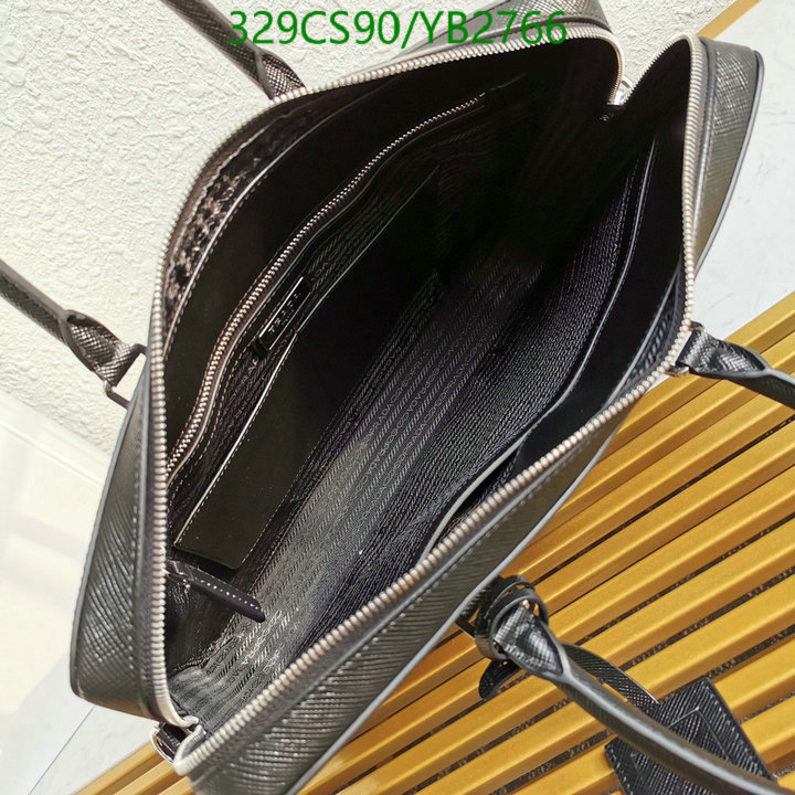 Prada Bag-(Mirror)-Handbag-,Code: YB2766,$: 329USD