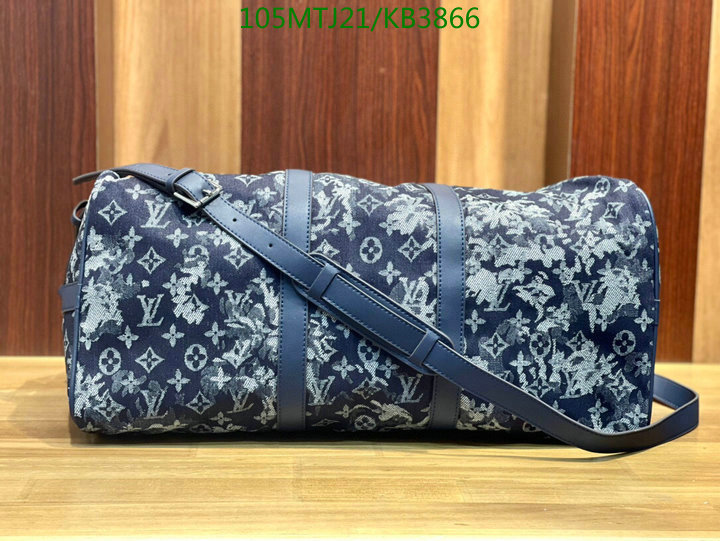 LV Bags-(4A)-Keepall BandouliRe 45-50-,Code: KB3866,$: 105USD