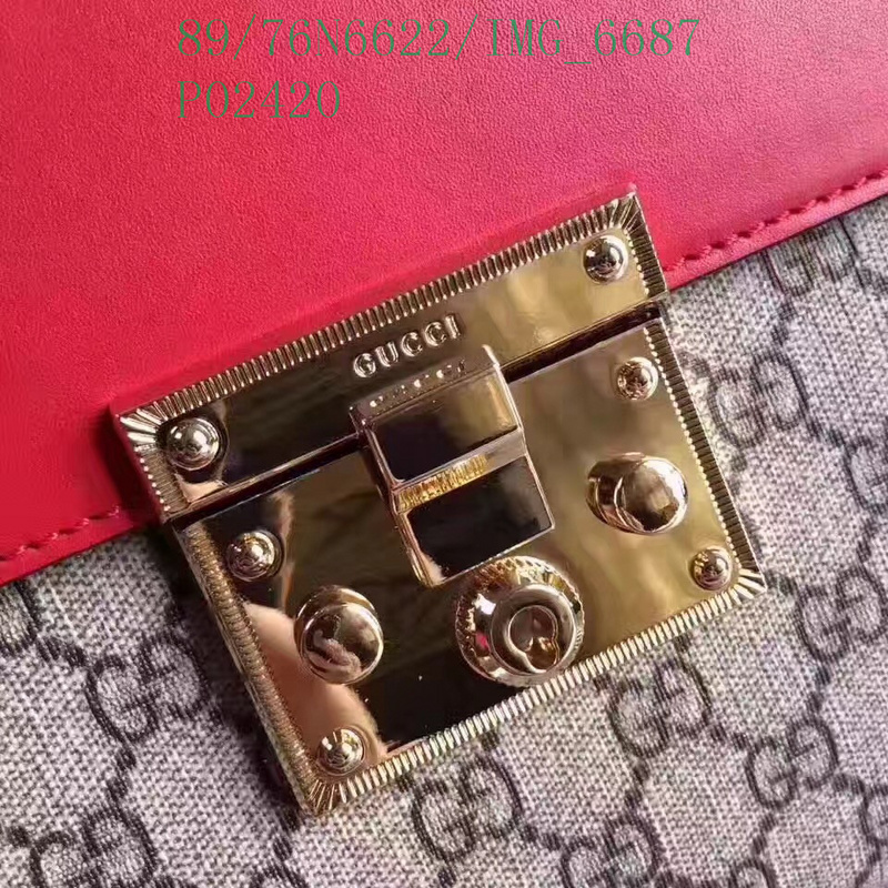 Gucci Bag-(4A)-Padlock-,Code: GGB120517,$: 99USD