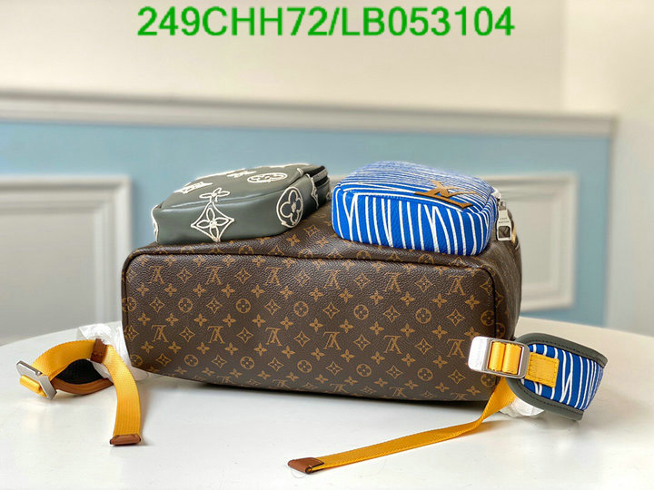 LV Bags-(Mirror)-Backpack-,Code:LB053104,$: 249USD