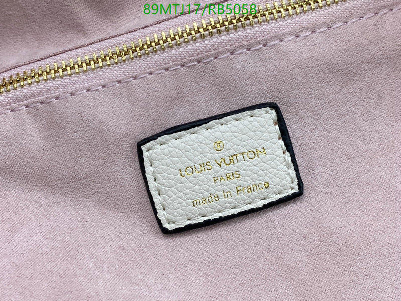 LV Bags-(4A)-Handbag Collection-,Code: RB5058,$: 89USD