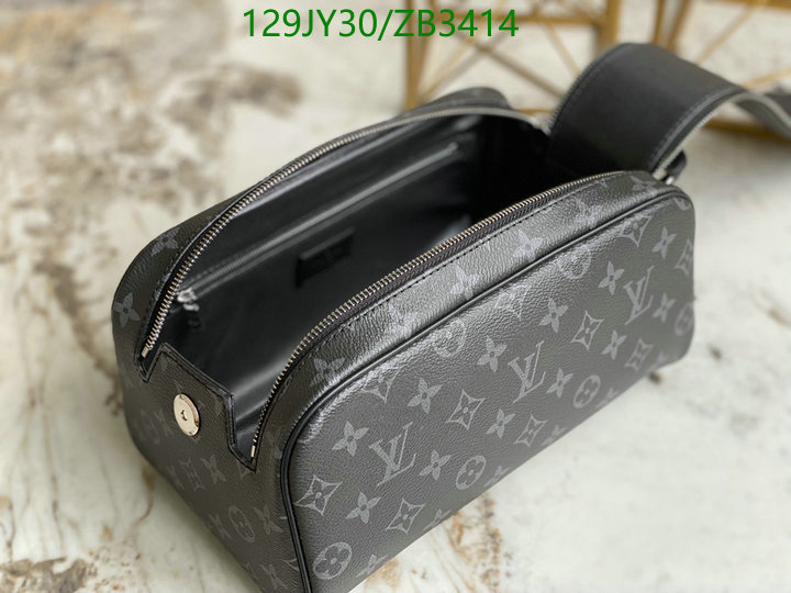 LV Bags-(Mirror)-Vanity Bag-,Code: ZB3414,$: 129USD