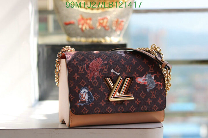 LV Bags-(4A)-Pochette MTis Bag-Twist-,Code: LB121417,$: 99USD