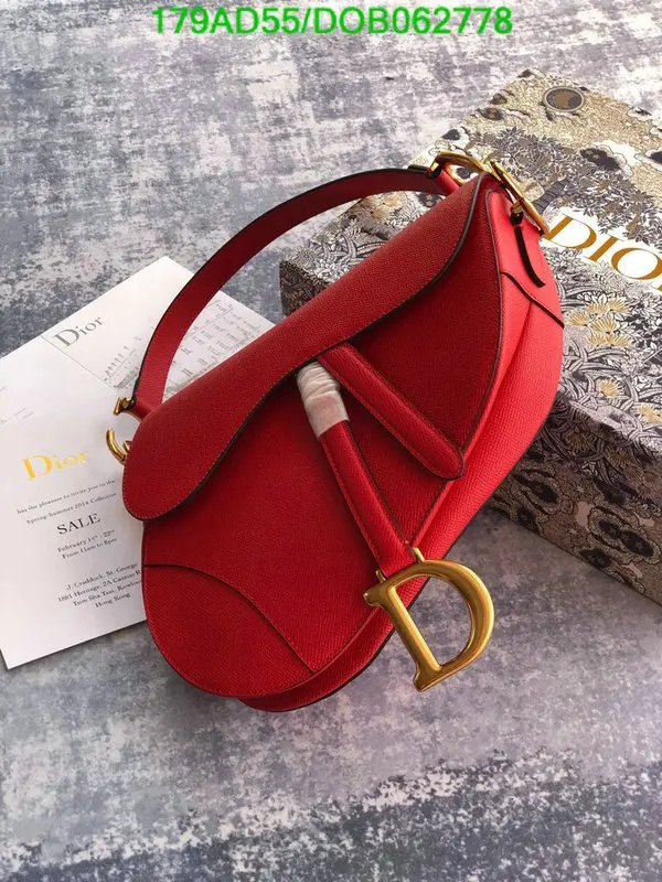 Dior Bags -(Mirror)-Saddle-,Code: DOB062778,$: 179USD