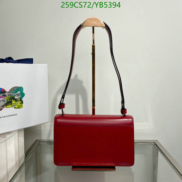 Prada Bag-(Mirror)-Diagonal-,Code: YB5394,$: 259USD