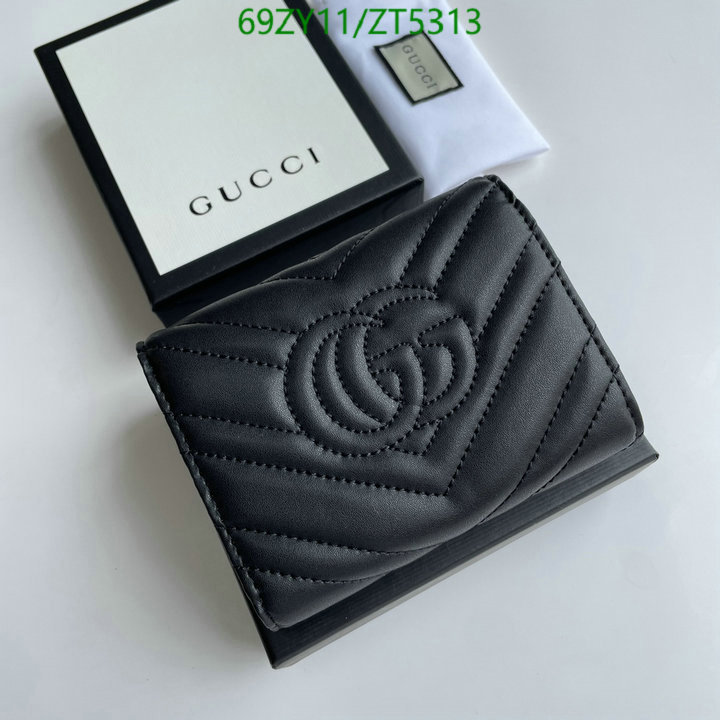 Gucci Bag-(4A)-Wallet-,Code: ZT5313,$: 69USD