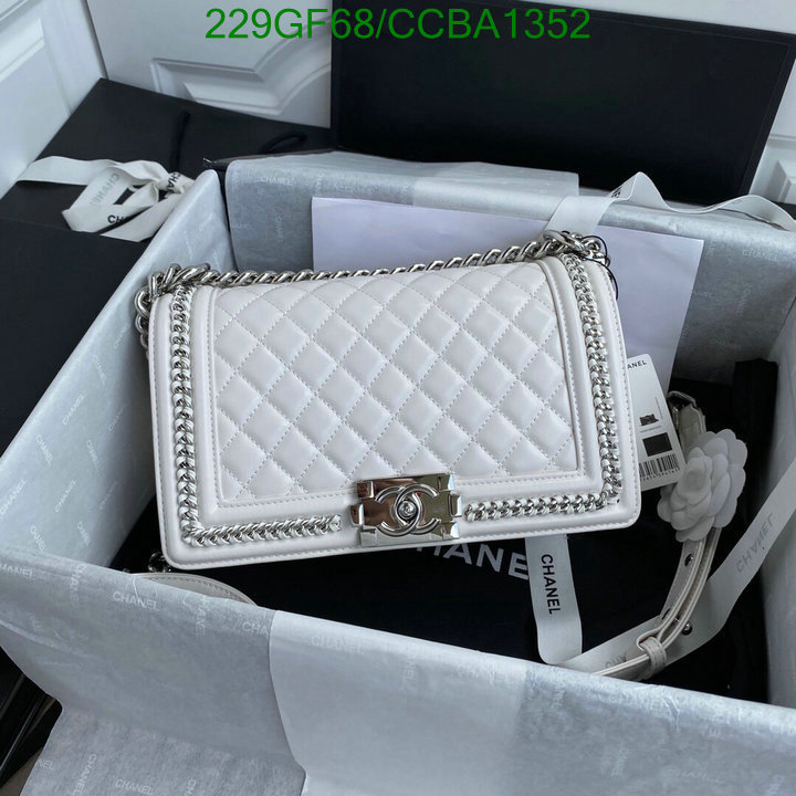 Chanel Bags -(Mirror)-Le Boy,Code: CCBA1352,$: 229USD