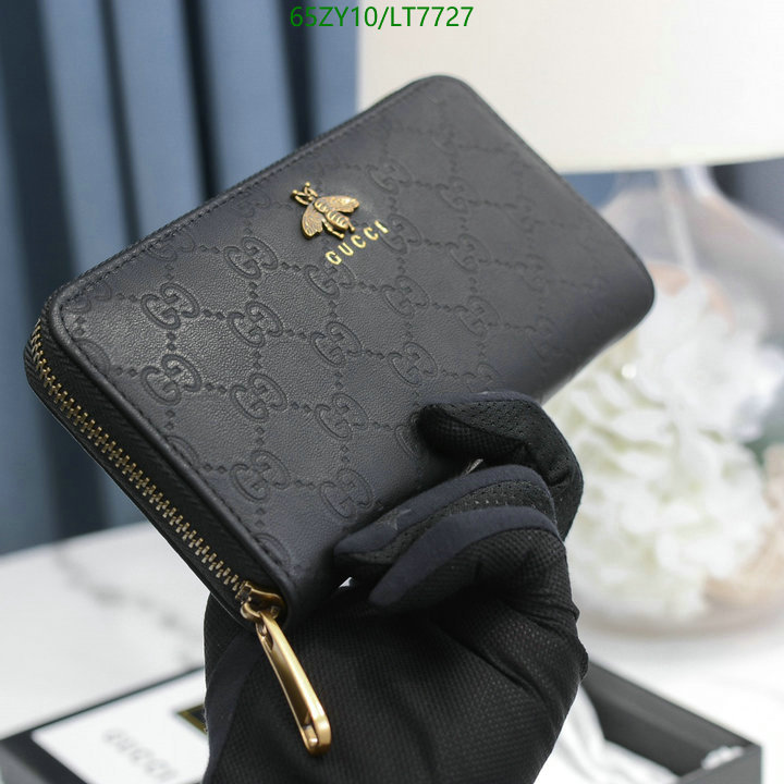 Gucci Bag-(4A)-Wallet-,Code: LT7727,$: 65USD