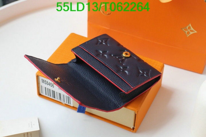 LV Bags-(Mirror)-Wallet-,Code: T062264,$: 55USD