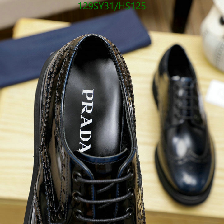 Men shoes-Prada, Code: HS125,$: 129USD