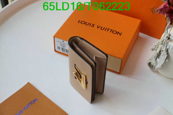 LV Bags-(Mirror)-Wallet-,Code: T062223,$: 65USD